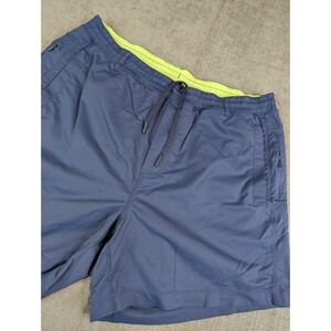 Birddogs Shorts Mens XXL Navy Lined Drawstring Boom For Your Boomstick Athletic